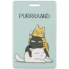 Чехол для карточек Purrramid (котики) (ДГ2021-308)
