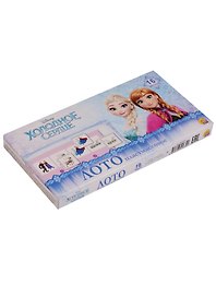 Лото «холодное сердце-4» пластиковое, 16 фишек, Рыжий Кот