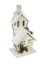 Фигурка Зимний домик (13х19х40см) (240-024)