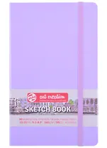 Скетчбук 13*21 80л "Art Creation" фиолетовый пастельный, нелинованн. 140г/м2, слоновая кость, тв.обл., Royal Talens