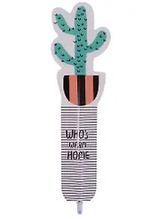 Ручка-закладка "Кактус"