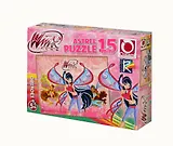 Паззл, Rainbow, Winx, 130х180 мм, 15 элементов, в ассортименте
