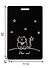 Чехол для карточек Кот и звезды Star Cat (глиттер) (ДГ2020-248) - 1
