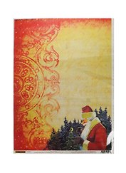 Рисовая бумага для декупажа «Дед Мороз и птичка», 28.2х38.4 см, 25 г/м, Craft Premier