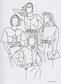 Fashion раскраска для вдохновения - 2