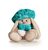Мягкая игрушка Зайка Ми в бирюзовой беретке (15 см) (SidXm027)