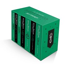 Harry Potter Slytherin House Ed Paperback Box Set J.K. Rowling Гарри Поттер, изд  Слизерин комплект книг Дж. К Роулинг / Книги на английском языке