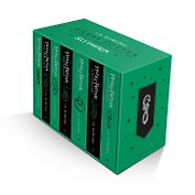 Harry Potter Slytherin House Ed Paperback Box Set J.K. Rowling Гарри Поттер, изд  Слизерин комплект книг Дж. К Роулинг / Книги на английском языке