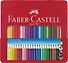 Карандаши цветные «Grip», Faber-Castell, 24 цвета - 0