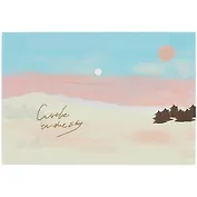 Папка-конверт на кнопке «Небо», А4