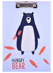 Планшет А4 "Мишка", лам. картон