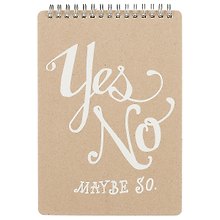 Скетчбук «Kraft Yes/No», 40 листов, А5