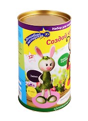 Набор для творчества ТМ Волшебная Мастерская Создай куклу Зайка