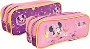 Пенал школьный 2отд. "Mickey Mouse Club House for girls" молния, ErichKrause