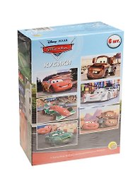 Disney Кубики пластиковые 6 шт. Тачки-3 (К06-1589) (Рыжий кот) (0+)
