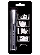 Ручка шариковая "Аниме. Лица", синяя