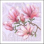 Салфетки Maki бум. сервиров. Азалия (SLОG010404) (33х33) (20шт) (3сл)