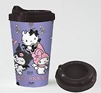 Стакан с крышкой Sanrio Angel and Devil (пластик) (550 мл) - 0