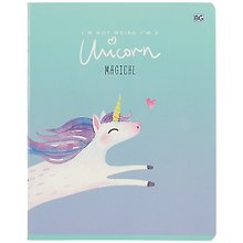 Тетрадь общая «My unicorn», 48 листов в клетку, А5, в ассортименте - BG