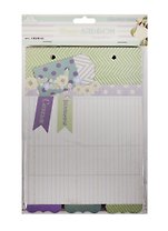 Мини-альбом Мелодия весны (CHAM-05) (15,2х20,3см) (6л./картон+2 кольца) (Рукоделие) (упаковка)