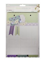 Мини-альбом Мелодия весны (CHAM-05) (15,2х20,3см) (6л./картон+2 кольца) (Рукоделие) (упаковка)