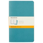 Книга для записей «Cahier Journal Large. Голубой. 3 Шт», А5, линованная, Moleskine - 0
