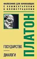 Государство. Диалоги. Философия для начинающих с комментариями и иллюстрациями