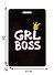 Чехол для карточек Grl boss (глиттер) (ДГ2021-262) - 2