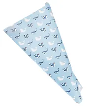 Бумага упаковочная 70*100см "Дельфины" инд.уп.