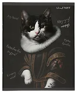 Тетрадь в клетку Listoff, "Пушистые аристократы", 48 листов, в ассортименте