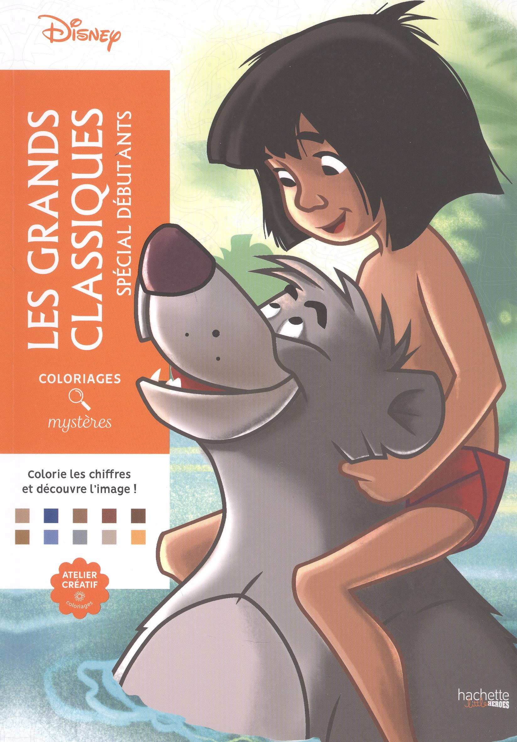 

Coloriages mystères Disney - Grands classiques Spécial débutants