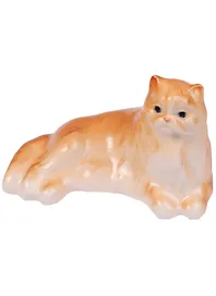 Статуэтка фарфор Персидский кот лежащий (5х8) (1464436)