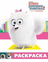 Тайная жизнь домашних животных 2. Раскраска (Гиджет)