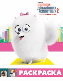 Тайная жизнь домашних животных 2. Раскраска (Гиджет)