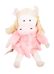 Мягкая Игрушка Maxitoys Luxury, Коровка Варвара в Розовой Шубке, 22см