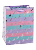 Пакет А5 23*18*10 "Glitter unicorn" жен., бум.мат.ламинат - 0