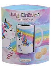 Чашка Единорог с белыми пралине, 72г
