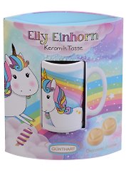 Чашка Единорог с белыми пралине, 72г