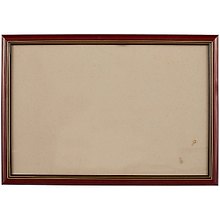 Рама со стеклом, коричневая, 35 х 45 см