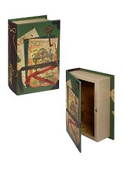 Сувенир Феникс Шкатулка из МДФ "Банкноты" (17*11*5см), 37328