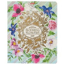 Тетрадь общая «Blooming flowers», 48 листов в клетку, A5, в ассортименте - Hatber
