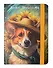 Скетчбук А6 48л "Винсент ван Дог" 80г/м2, тв.обложка, мат.ламинация, резинка - 0
