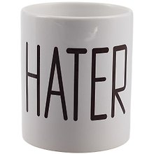 Кружка Hater (керамика) (330мл) (коробка)