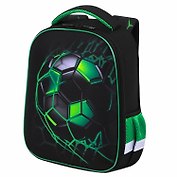 Ранец  KIDSS MINI "Green ball" 1 отд., 35*27*12,5см, 2 кармана