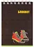 Блокнот А7 40 листов "Кеды" - 0