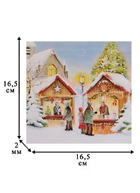 Набор салфеток для декупажа Новогодний сюрприз (611425/611248) (2 шт.) (3+) (упаковка)