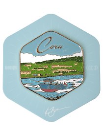 Магнит Глиссеры, коллекция СССР, с подвесом (Сочи) (кр М-103)