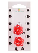 Классный набор: Двадцатки. Кубик d20 2 шт. Для нард и настольных игр