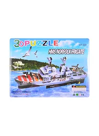 3D пазл бюст «Большой HMS Norfolk F230 No. хy-201»