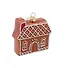Новогоднее подвесное украшение Пряничный Домик (пластик) (ПВХ бокс) (8см) (12-09305-N13) - 2